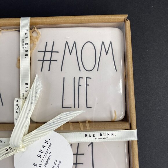 Rae Dunn Mom Coasters Set - Picture 5 of 7